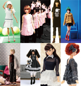 横浜人形の家 ミニ展示 ファッションドールmomokoと振り返る00年代