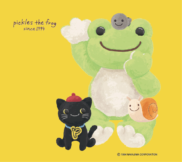 かえるのピクルス ふりかえる展（「ピクルスのトートバッグ」申込もこちら）の画像