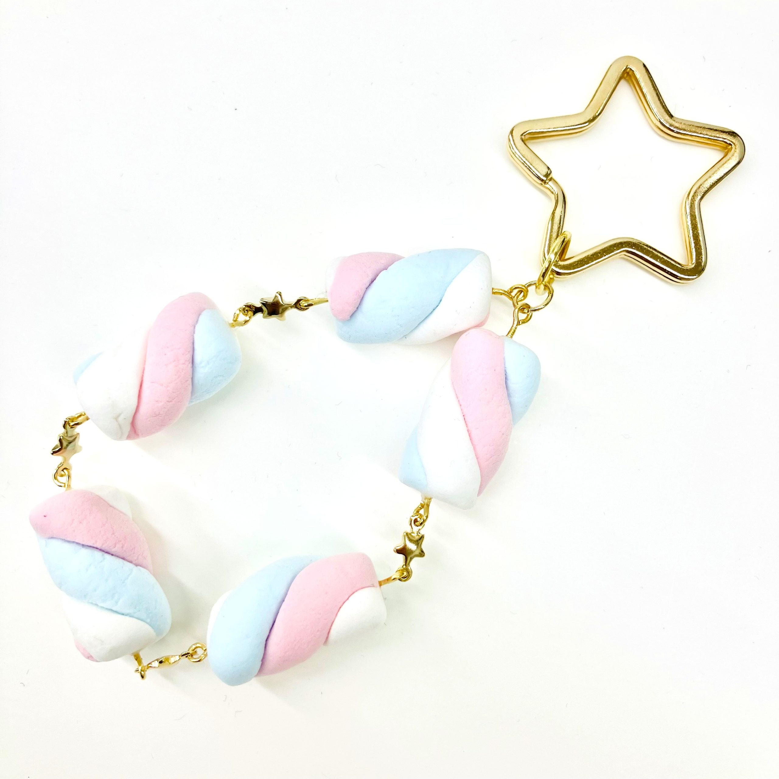 【当日受付】つくってみよう「ゆめかわマシュマロのキーホルダー」の画像